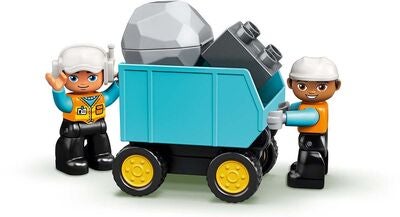 LEGO DUPLO Town 10931 Lastebil og Beltegravemaskin