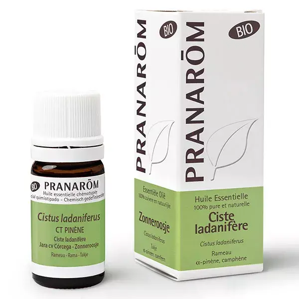Pranarom Óleo Essencial Orgânico de Cistus Ladaniferus 5ml