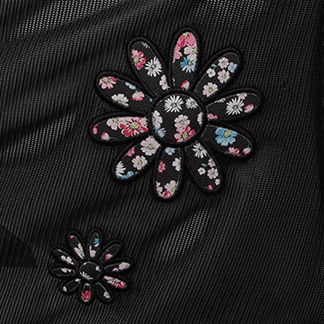 Vliegendeken Epplejeck EJLes Fleurs Met Hals Zwart