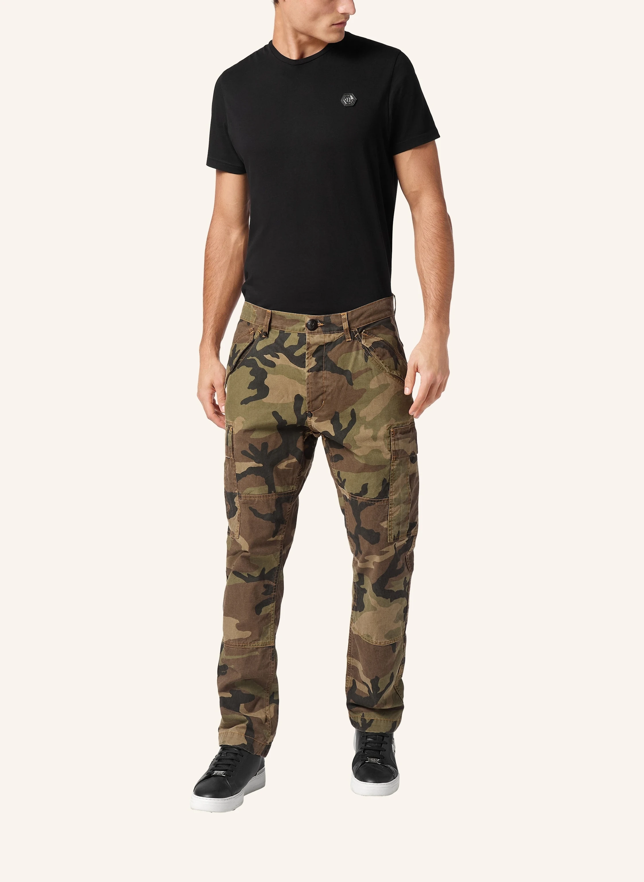 PHILIPP PLEIN Jeans Regular Fit CAMOUFLAGE