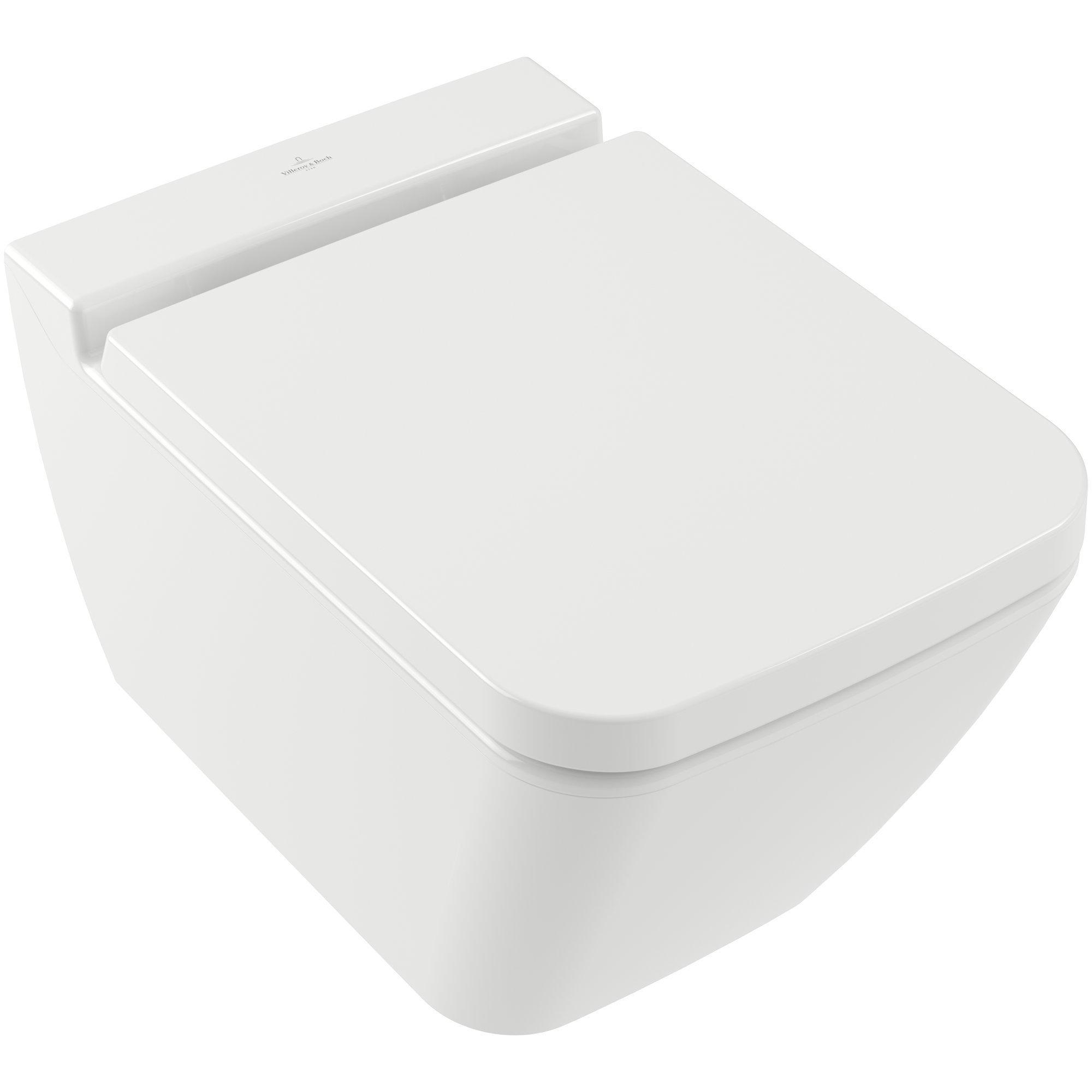 Villeroy & Boch Finion randloos toilet CeramicPlus wit glans