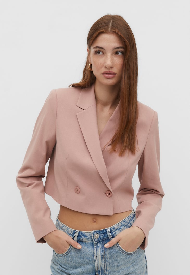 Blazer curto