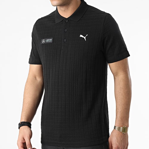 Polo A Manches Courtes MAPF1 533617 Noir