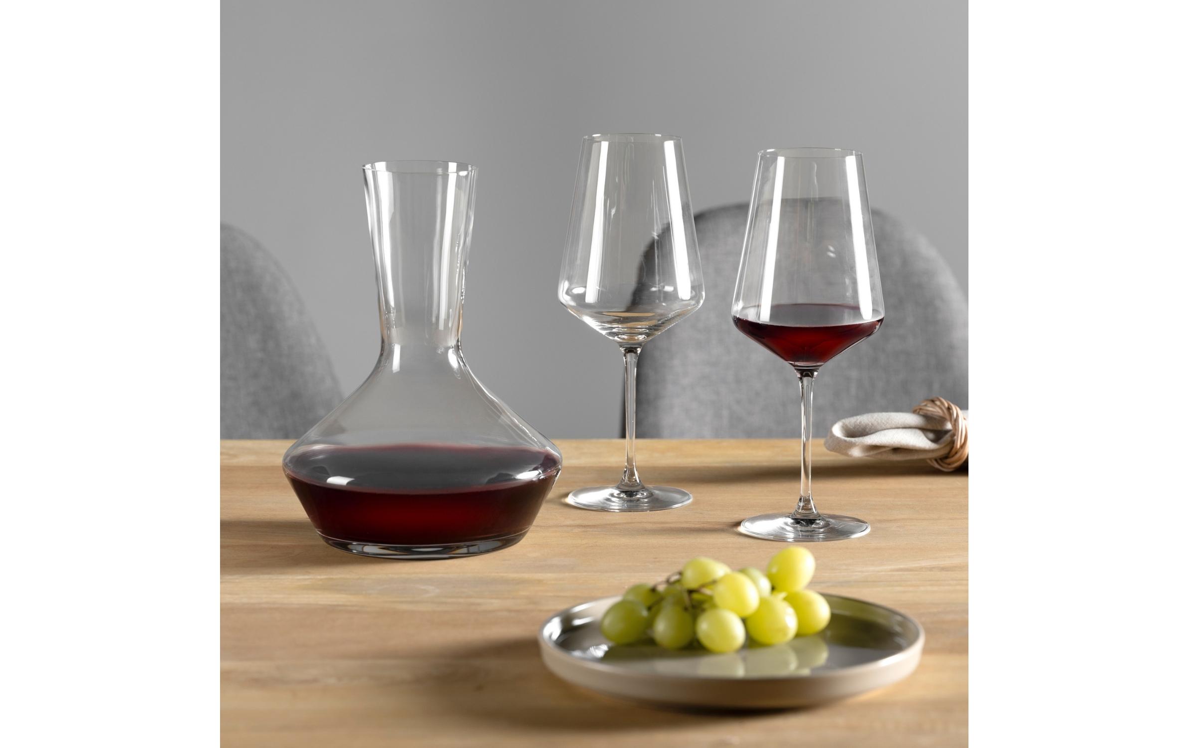 Dekanter + Gläser Puccini 3-teilig, 0.75 l, TransparentWein- Kelchgläser-Set