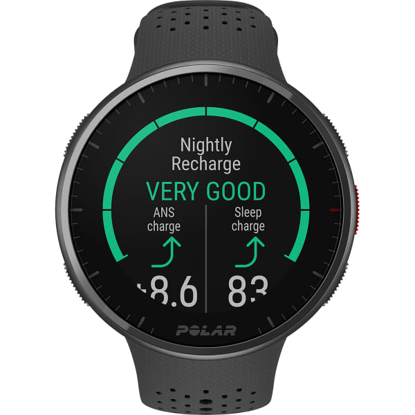 Montre cardio GPS POLAR PACER PRO CARBON GREY
