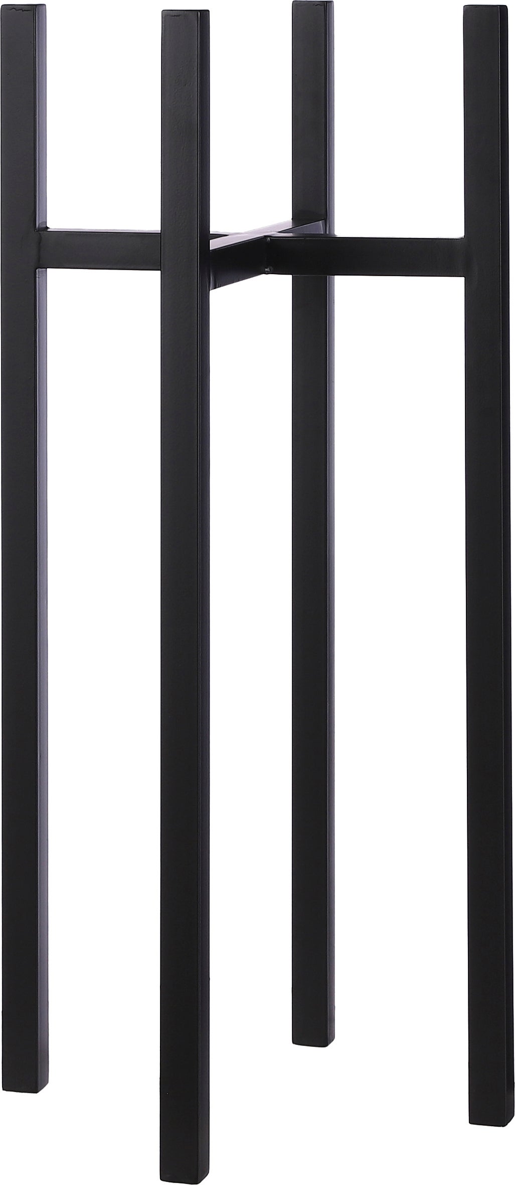 Mica Decorations plantenstandaard Ascot zwart 34 x 34 x 71 cm