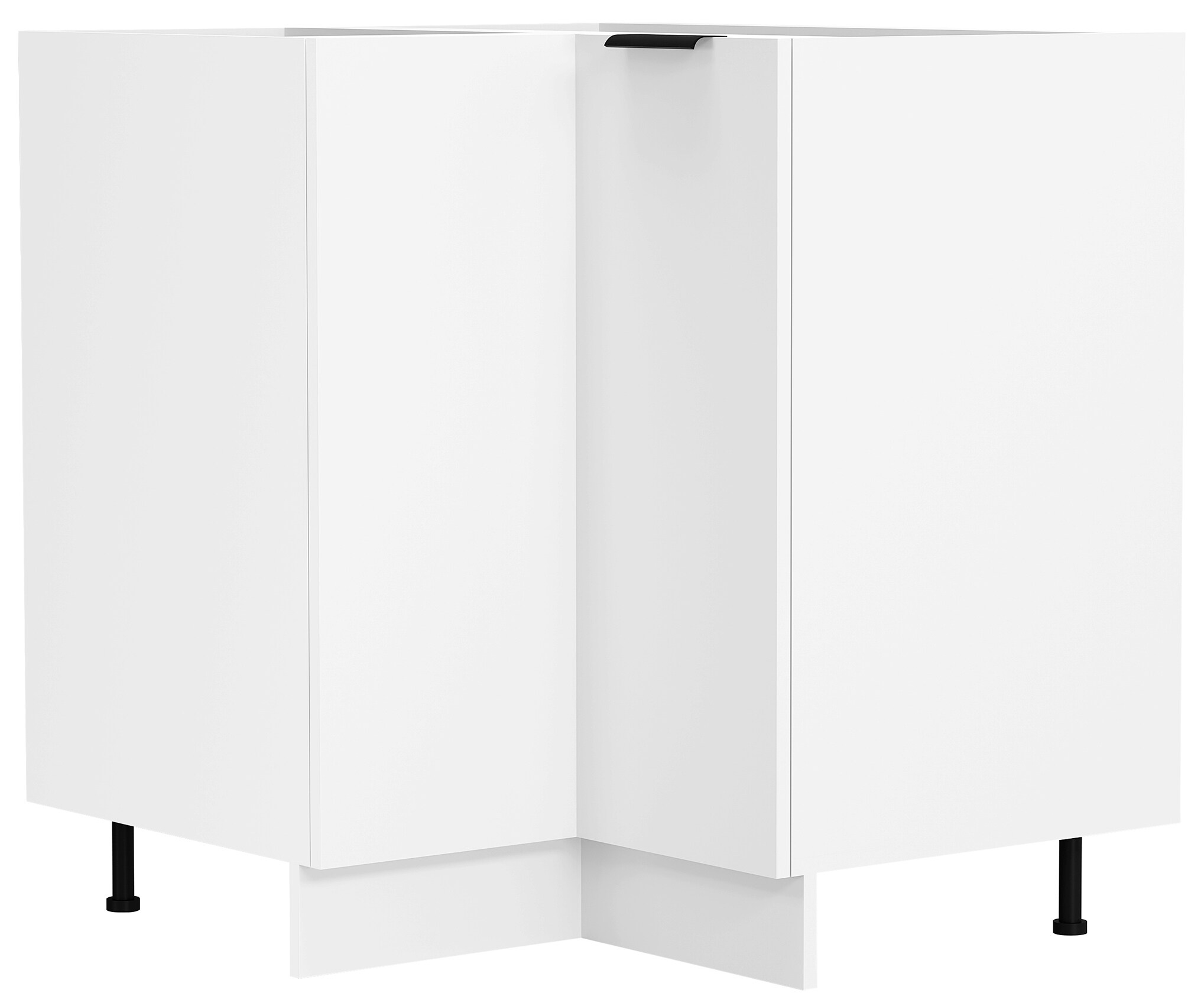 VCM Eckschrank Küchenschrank Küchenunterschrank Küche Unterschrank Küchenmöbel Fasola