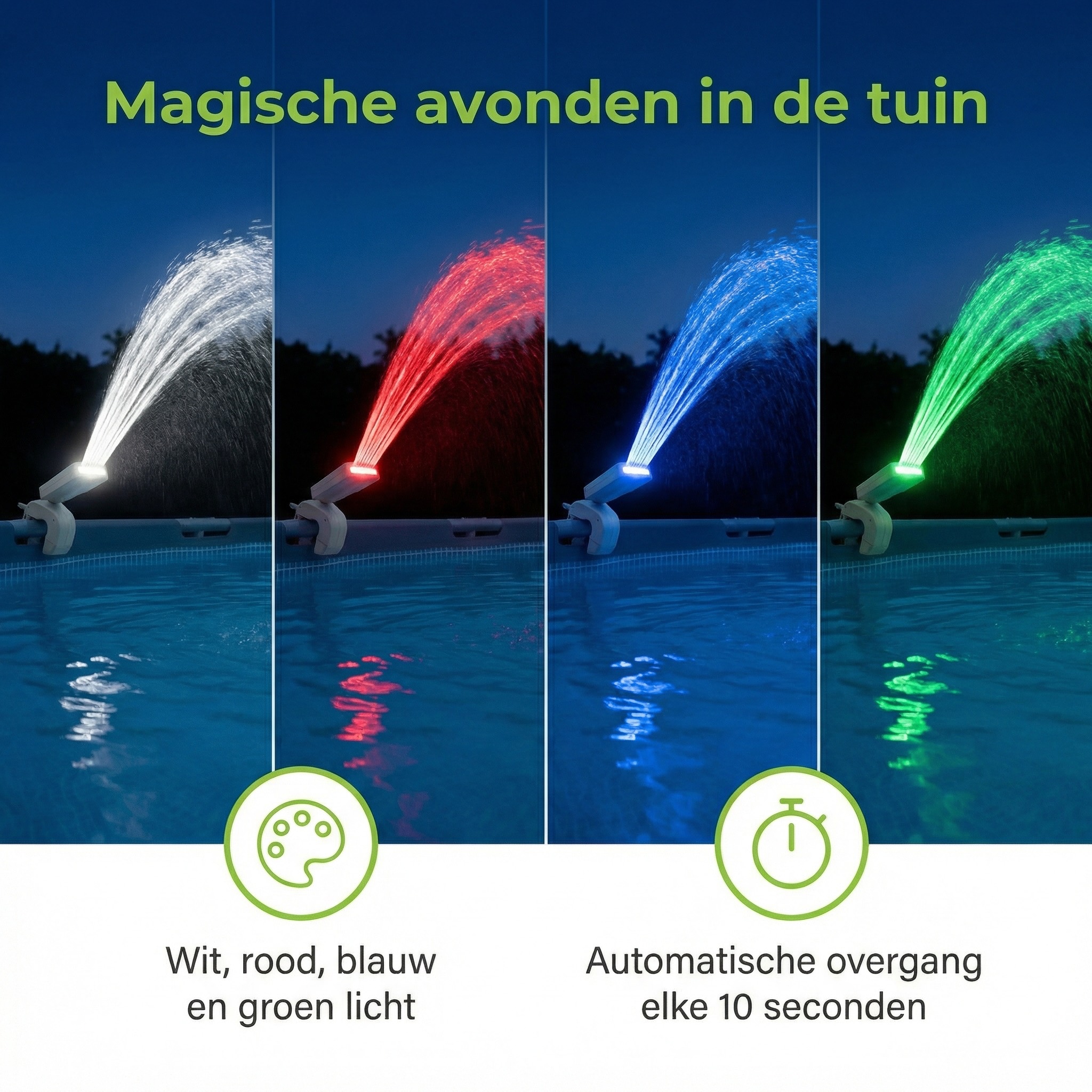 Intex LED waterfontein