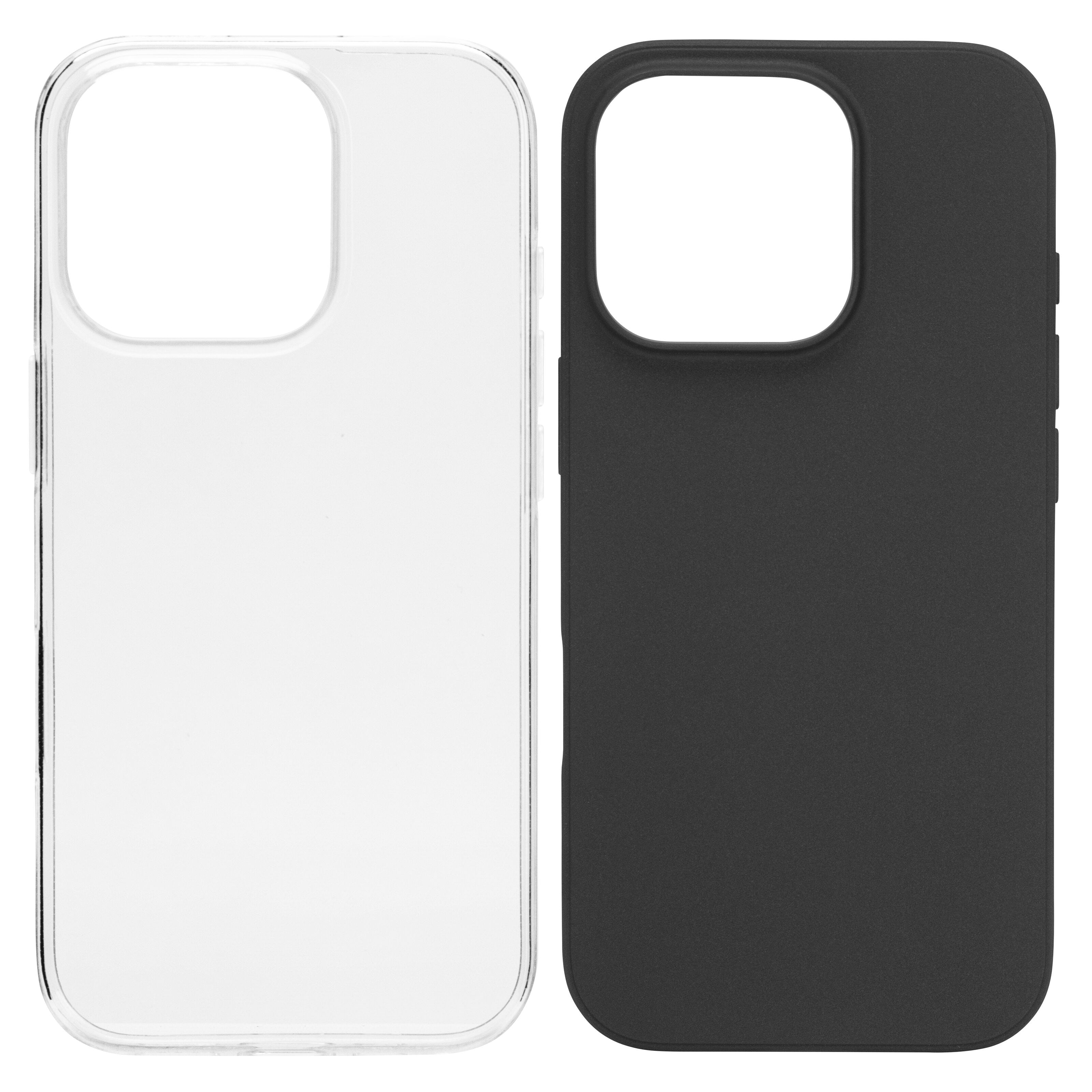 Linocell Second skin for iPhone 16 Pro Gjennomsiktig