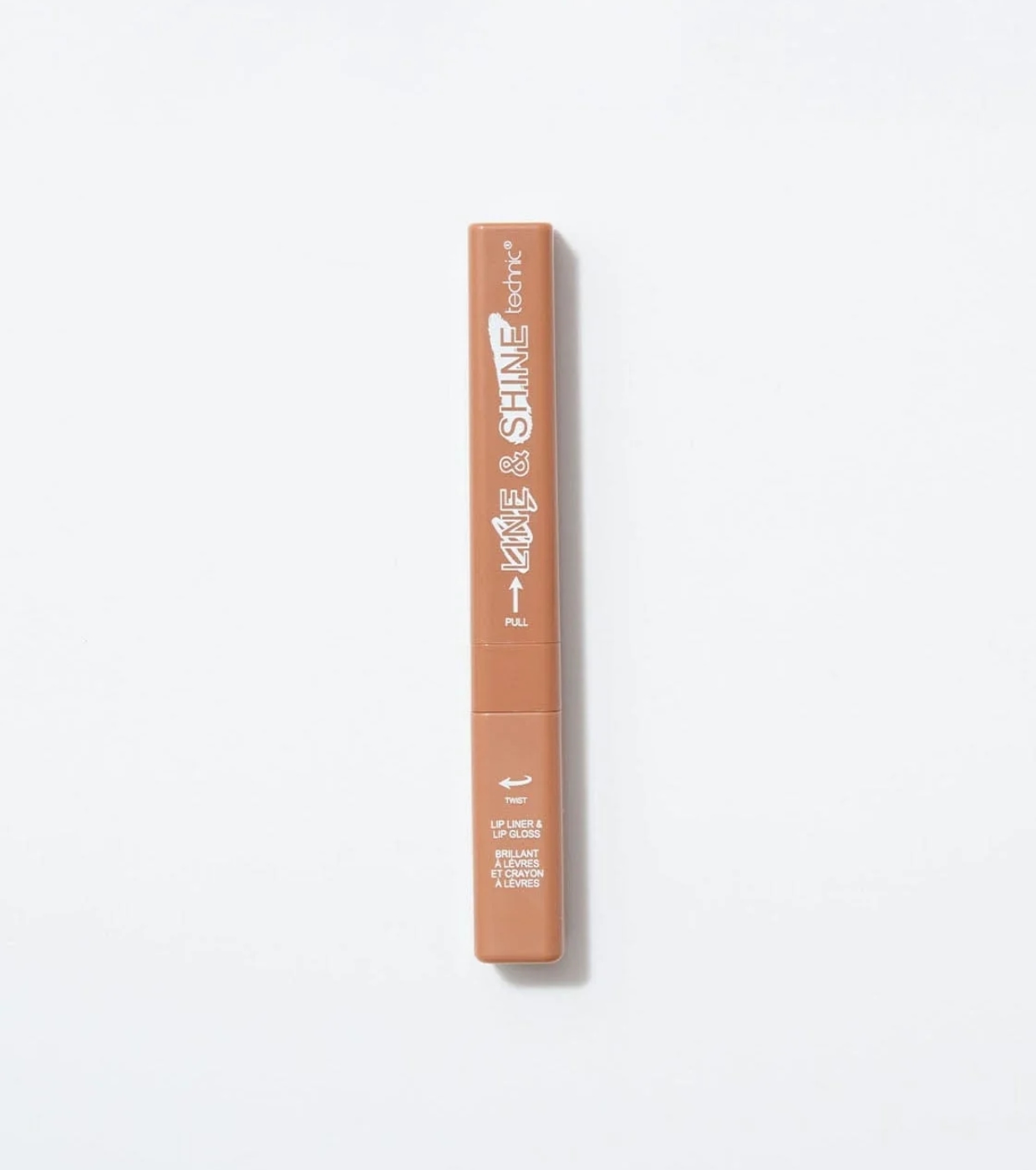 Technic Cosmetics - Duo de Delineador e Brilho Labial Line & Shine - Vanilla Chai