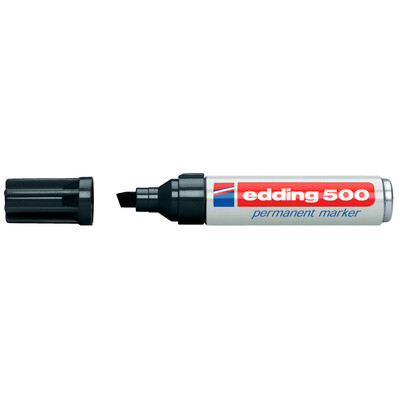 Edding Permanent Marker 500, schwarz