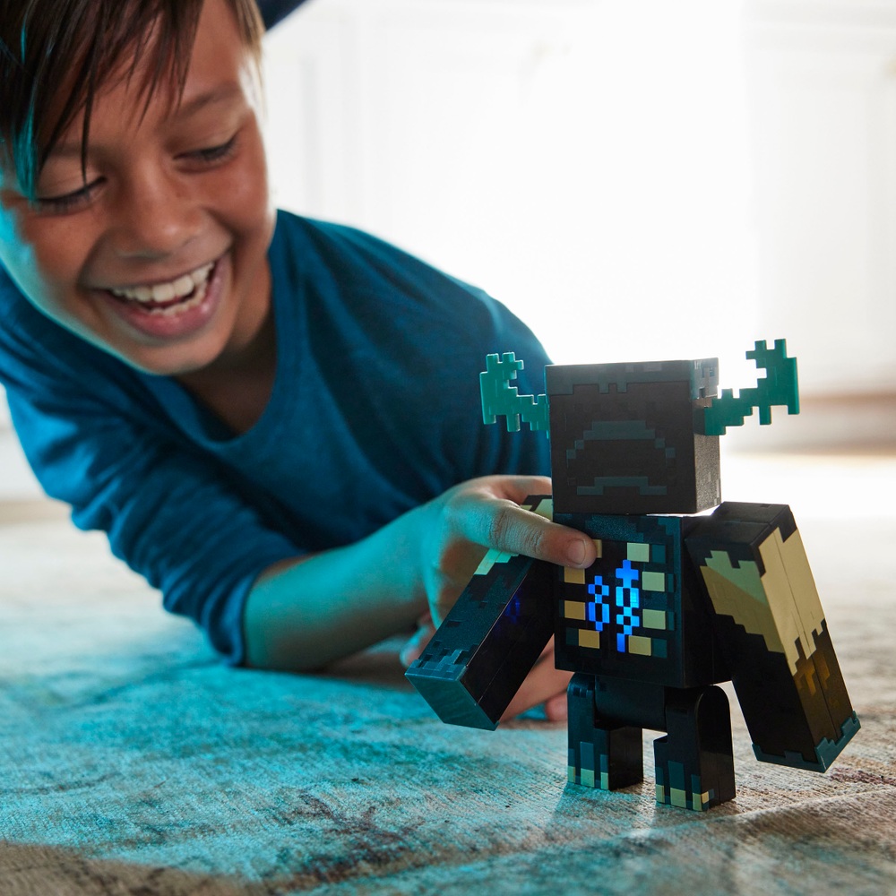 Minecraft Die Wächter-Figur mit Licht- und Soundeffekten
