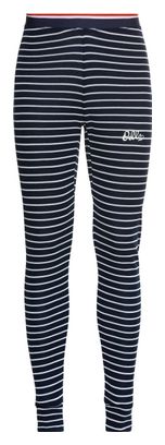 Collant Long Femme Odlo Active Warm Originals Eco Bleu / Gris