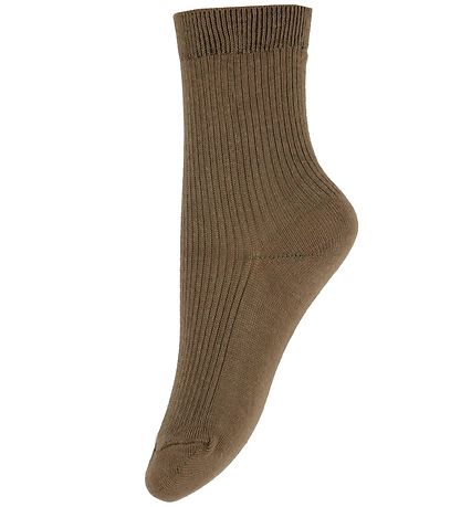 Minymo Socken - 5er-Pack - Cocoa Brown