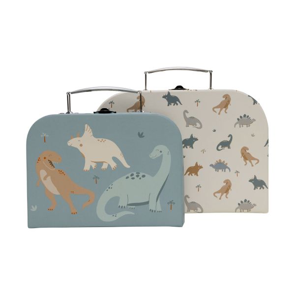 Jollein Roarsome Speelkofffertjes - 2 Stuks