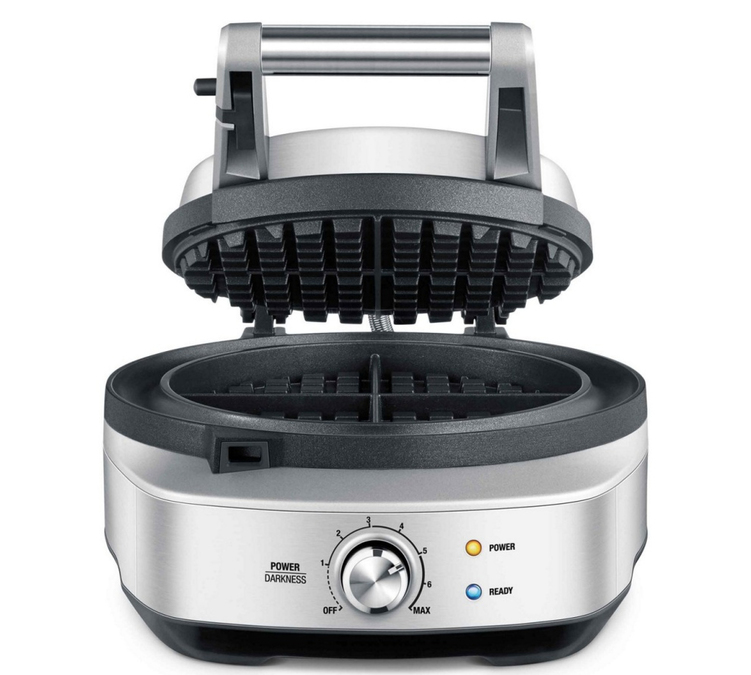 Gaufrier - The No-Mess Waffle, Acier Inoxydable - Sage