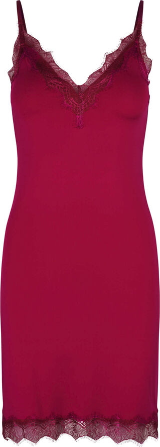 Rosemunde RWBillie Lace Strap Dress Crimson