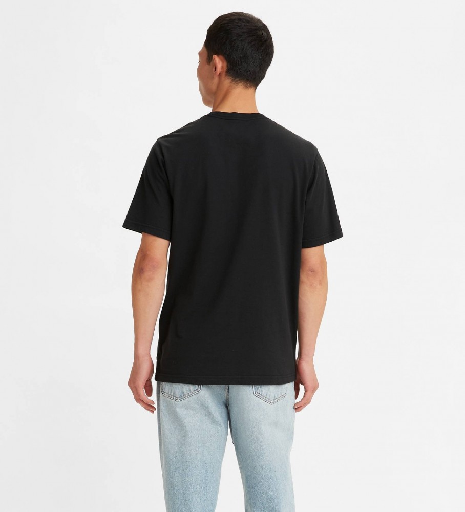 Camiseta preta Levi's Relaxed Fit