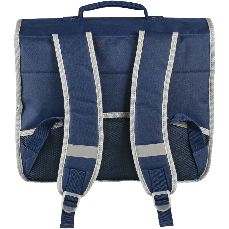 Quo Vadis - Cartable scolaire - Louise & Arthur - Multicolore - 38x30x14 cm - Toile (polyester) - 2 compartiment(s) - Avec bretelles et poignée