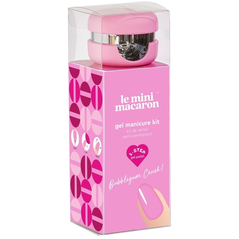 Le Mini Macaron Gel Manicure Kit - Bubblegum Crush