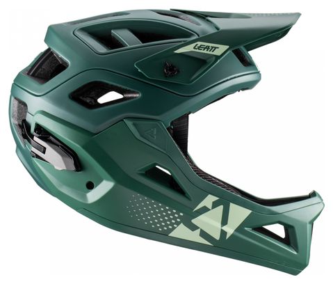 Casque avec Mentonnière Amovible Leatt MTB Enduro 3.0 Vert 2022