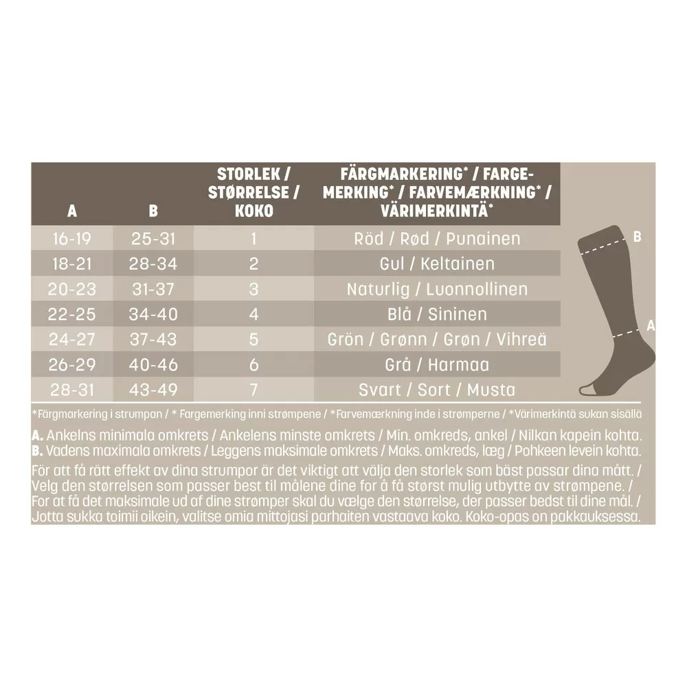 Mabs Care Knee Natur - Flere størrelser