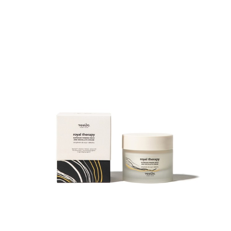 Resibo Royal Therapy Boogcrème voor hals en decolleté 50 ml