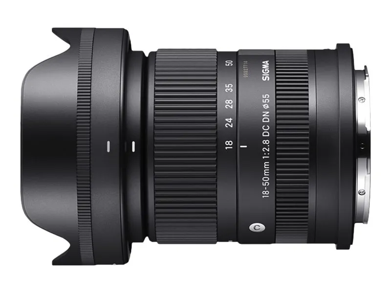 Sigma Contemporary - Zoomobjektiv - 18 mm - 50 mm - f/2.8 DC DN - Sony E-mount - for Sony Cinema Line; a VLOGCAM; a1; a1 II; a6700; a7 IV; a7C; a7C II; a7CR; a7R V; a9 III