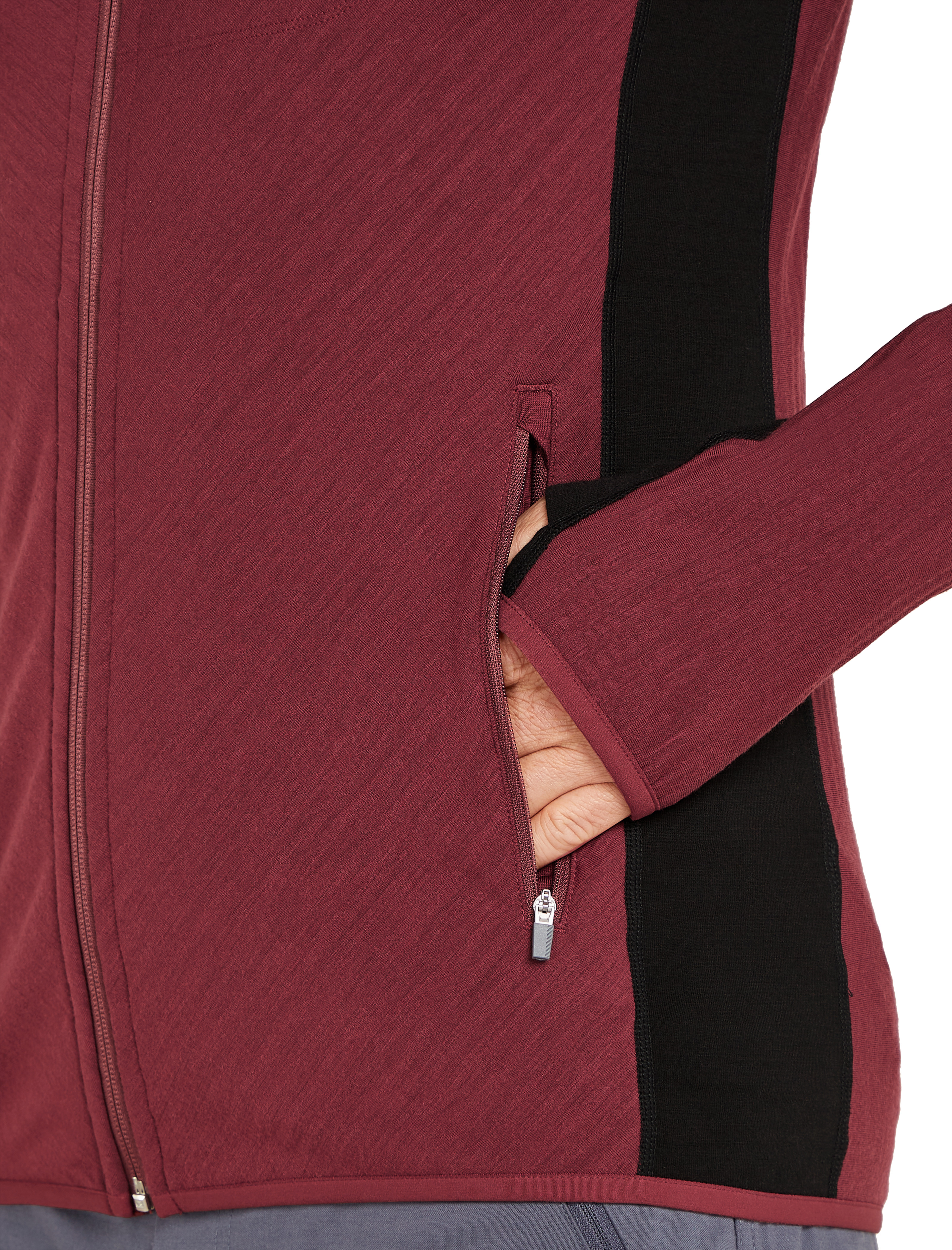 M Descender LS Zip