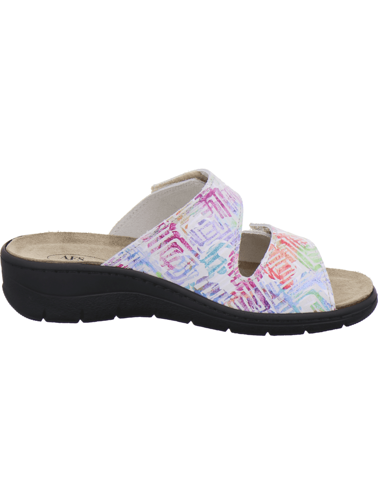 Pantoletten Damen Wechselfußbett multicolor