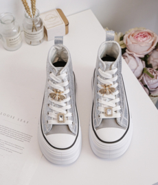 I want it all sneakers - zilver