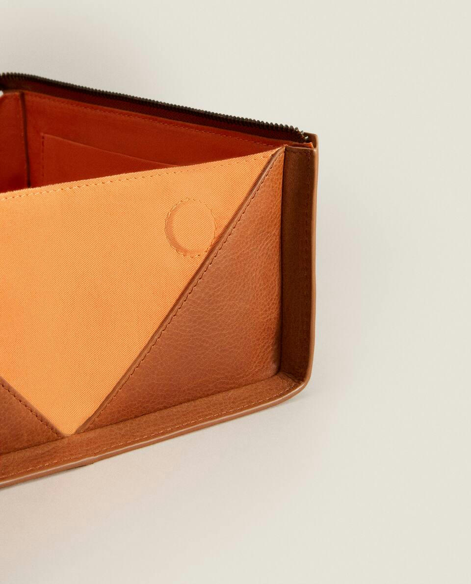 NECESSAIRE GRANDE DE COURO RÍGIDO