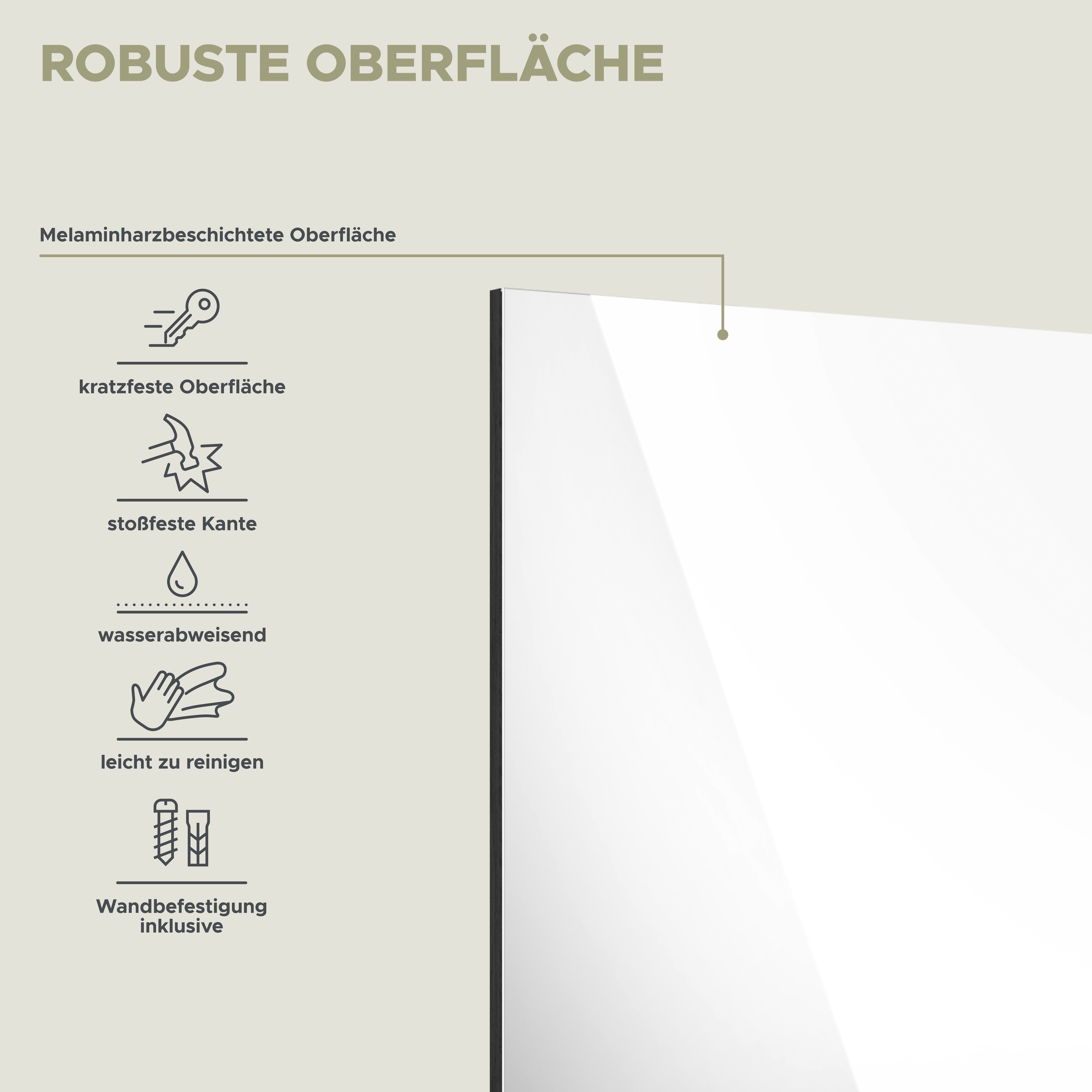 INOSIGN Badspiegel »SIENA, Breite 60cm, 1 Ablageboden, hochwertiges Spiegelglas« in verschiedenen Farben erhältlich, Badmöbel, Spiegel, Badezimmer
