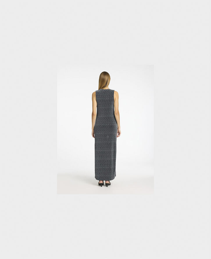 Selected Femme SLFANITA TWISTED ANKLE DRESS Sort