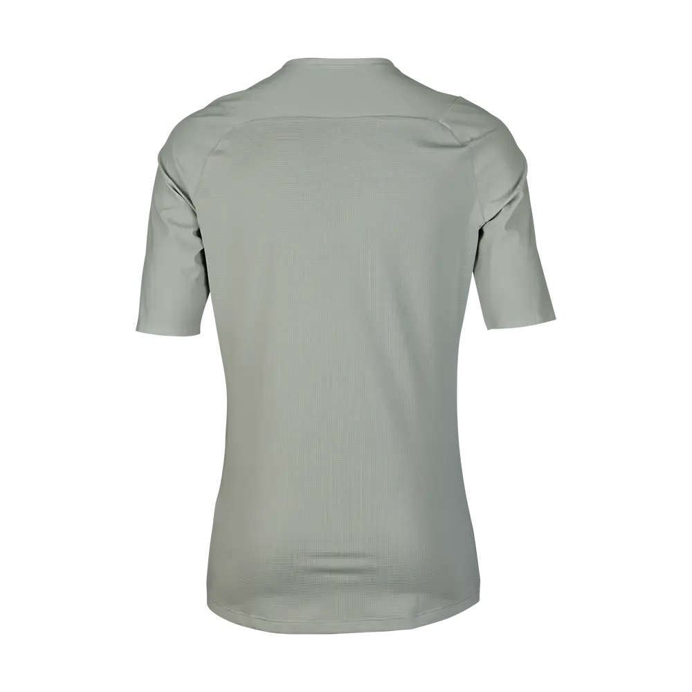 Fox Flexair Ascent MTB Fietsshirt Korte Mouwen Lichtgrijs Heren
