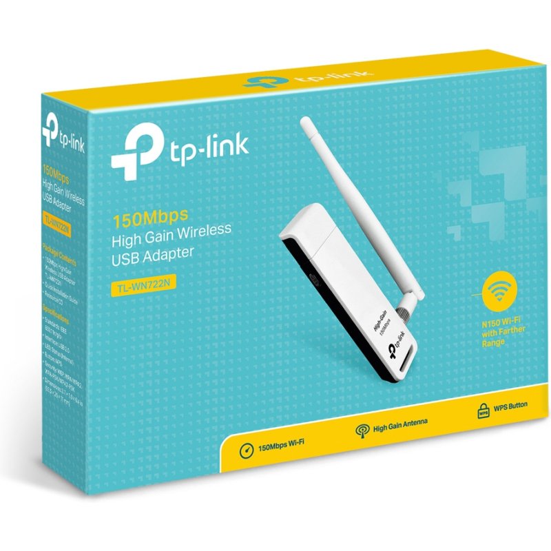 TP-Link TL-WN722N carte réseau WLAN 150 Mbit/s