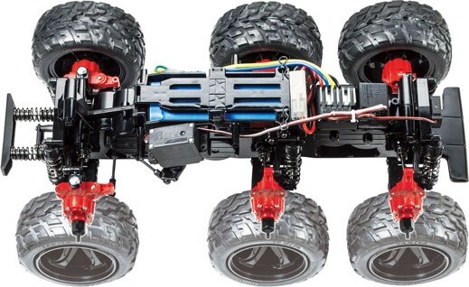 Tamiya - Rc Dynahead 6X6 G6-01Tr Fjernstyret Truck Byggesæt - 1:18 - 58660
