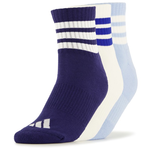 adidas - 3-Stripes Essential Concept Mid 3-Pack - Chaussettes multifonctions