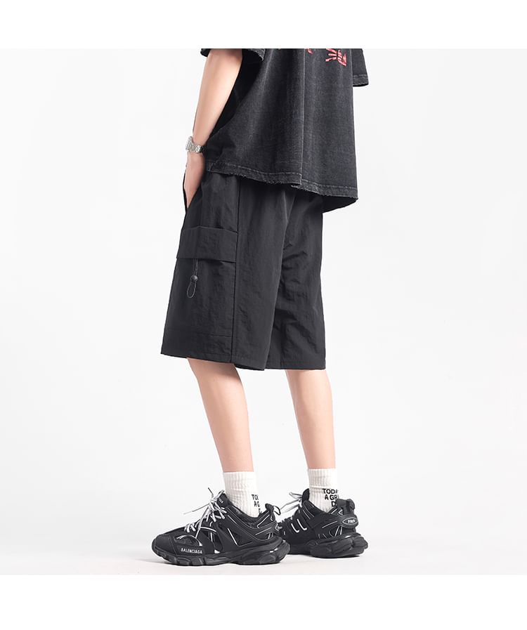Bay Go Mall - Effen shorts met trekkoord in de taille