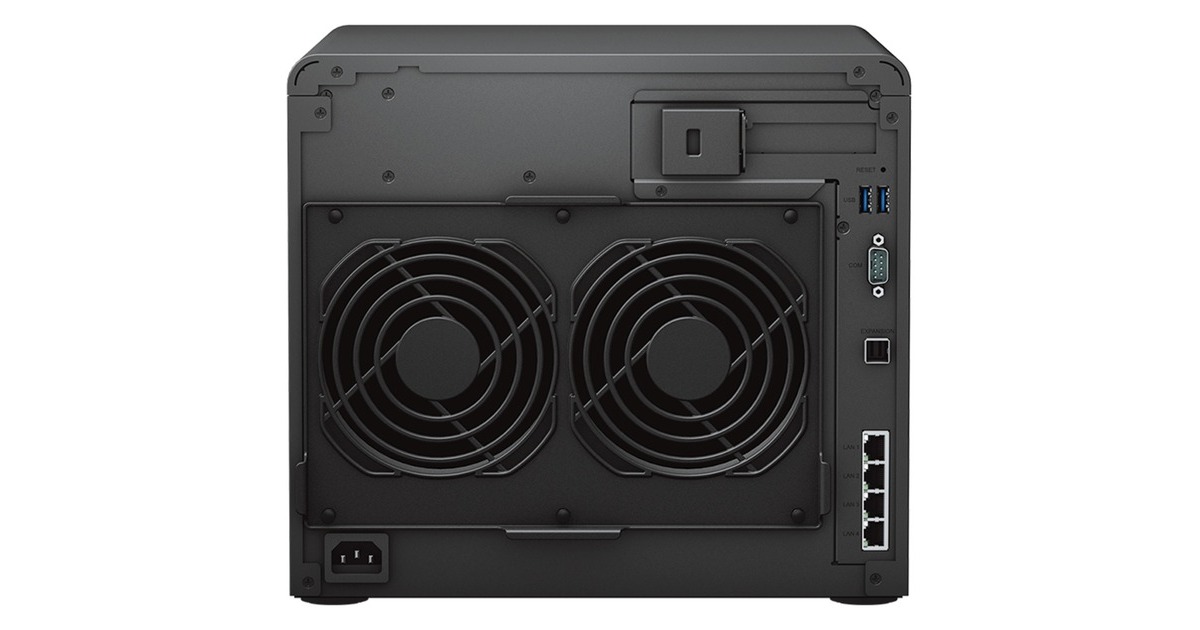 SynologyDiskStation DS2422+ nas  (Zwart, 4x LAN)