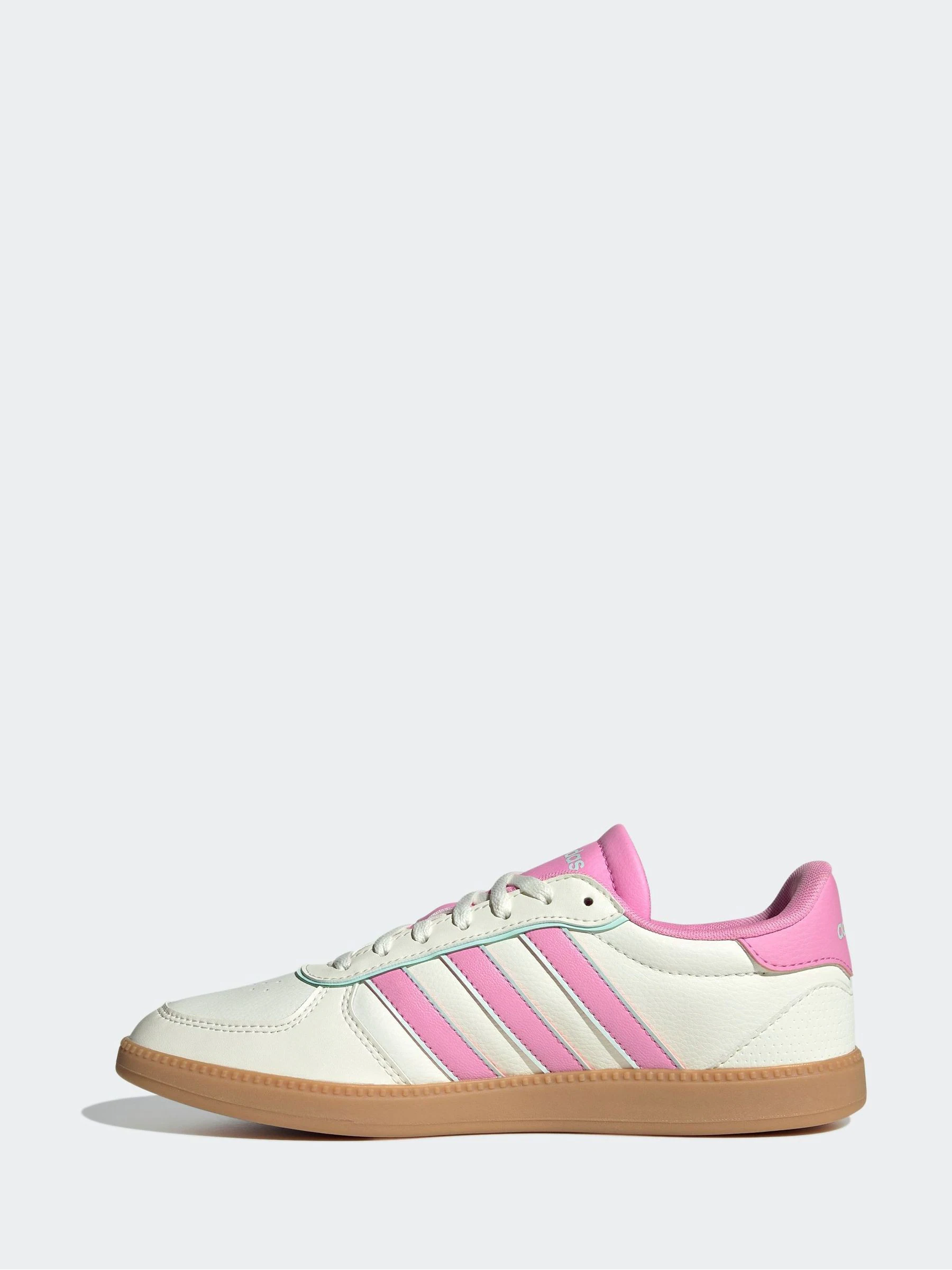 Crèmekleurig/roze - adidas Breaknet Sleek sneakers
