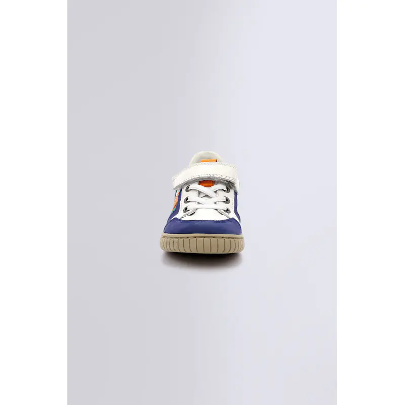 WINDO BLANC MULTICOLOR BASKETS BASSES Cuir Garçon