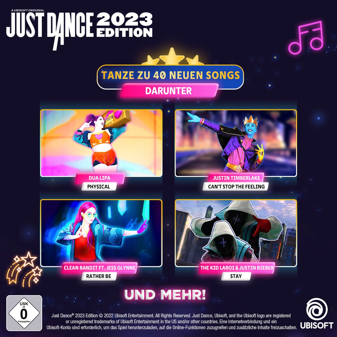 UBISOFT Spielesoftware »Just Dance 2023 Edition (Code in a box) -« PlayStation 5
