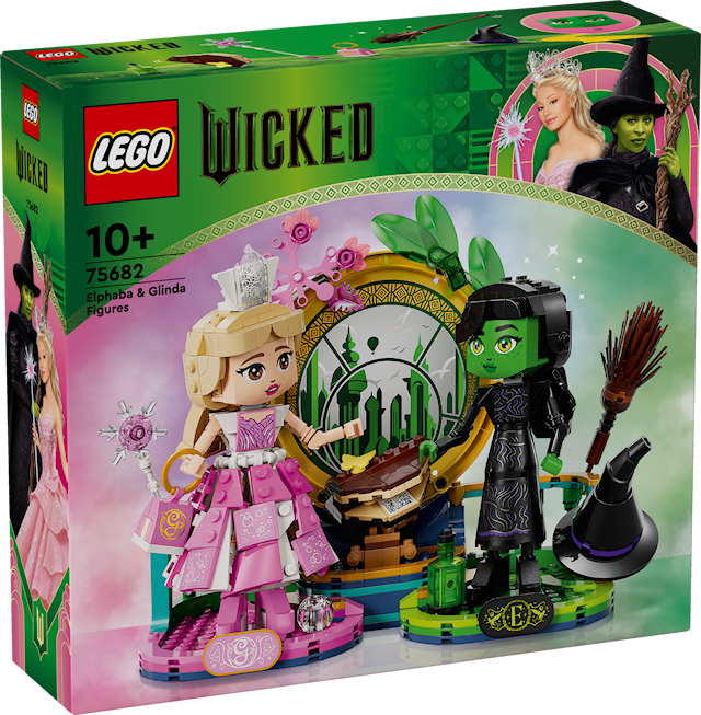 Figurer av Elphaba og Glinda LEGO® Wicked (75682)