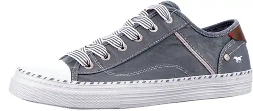 1376-301 Mustang groen - maat 45 sneaker groen - maat 45 Calandschoen