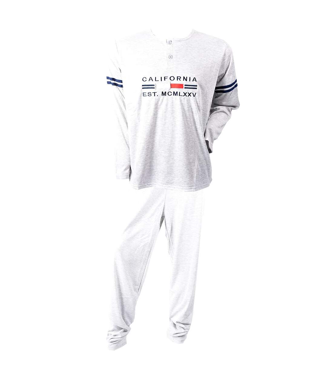 Pyjama Homme Long SWEET SECRET Z2849 CALIFORNIA GRIS