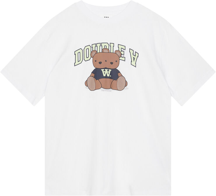 Wood Wood WWAsa Bear T-shirt White