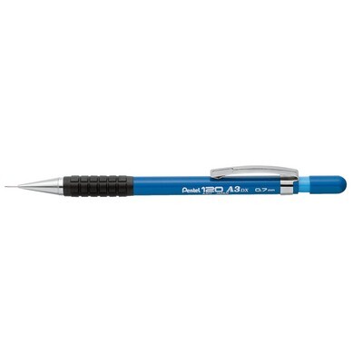 Pentel Druckbleistift 120 A3DX, 0.7 mm, HB, blau