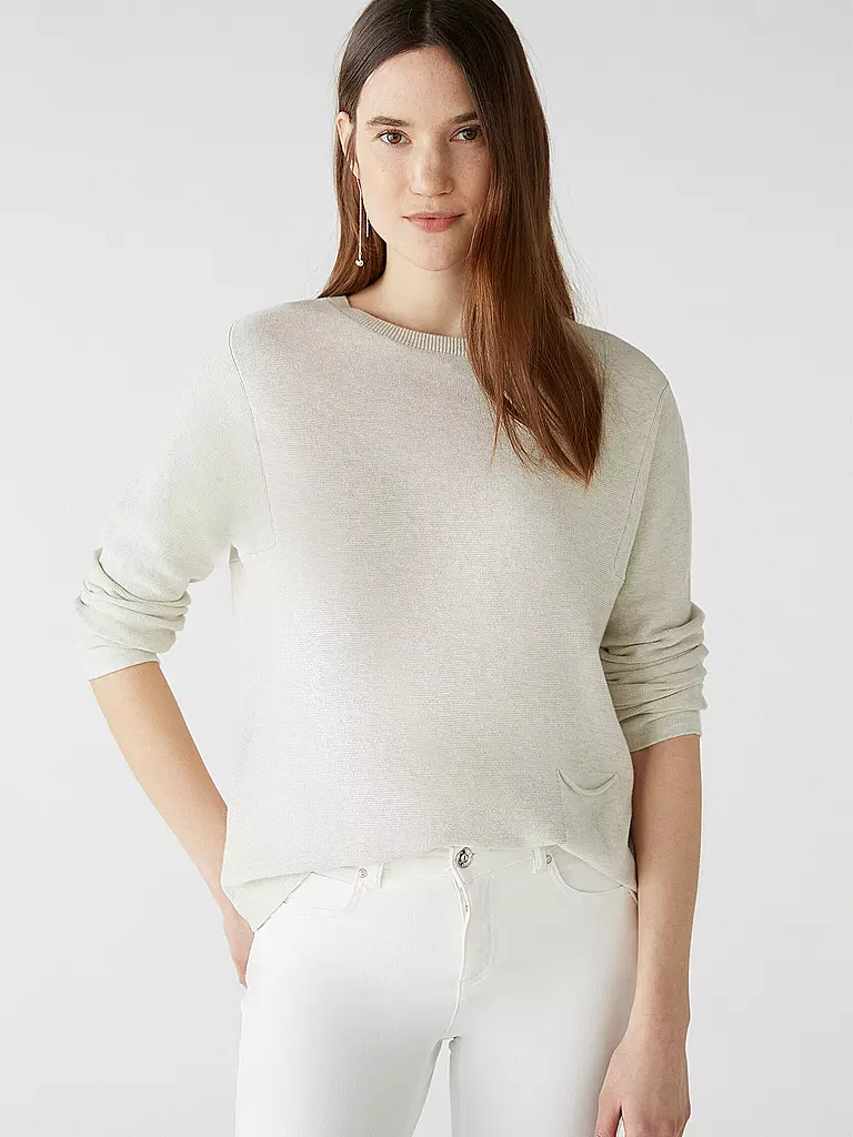 OUÍ Pullover creme