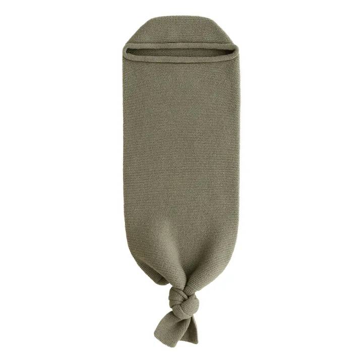 Hvid Gigoteuse Cocoon Laine Mérinos | Vert kaki